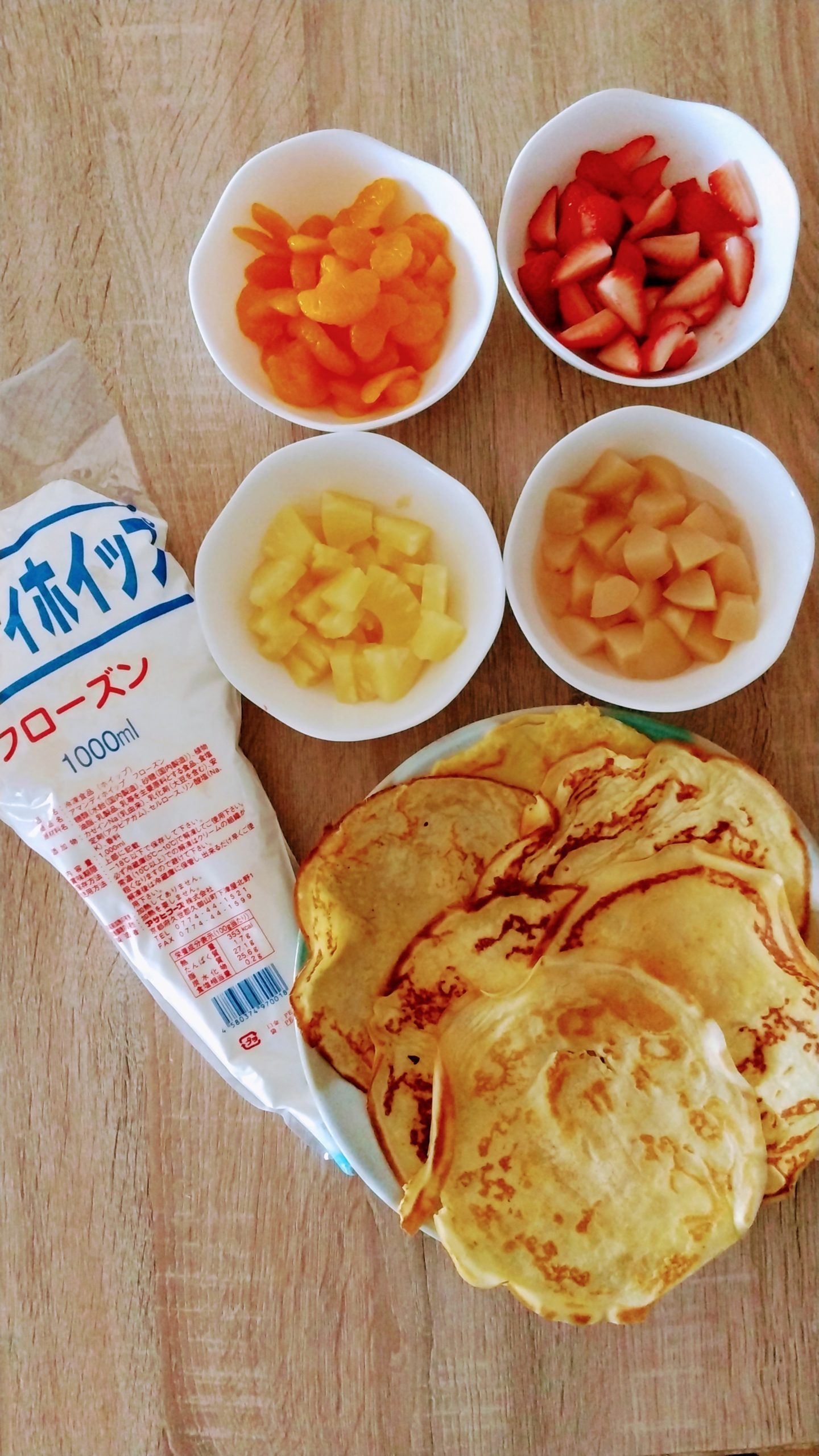 守屋大志の手作りクレープ