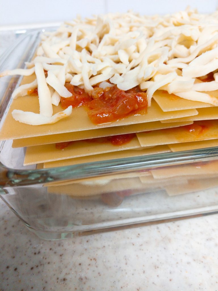 守屋大志のオーブンで焼く前のラザニア