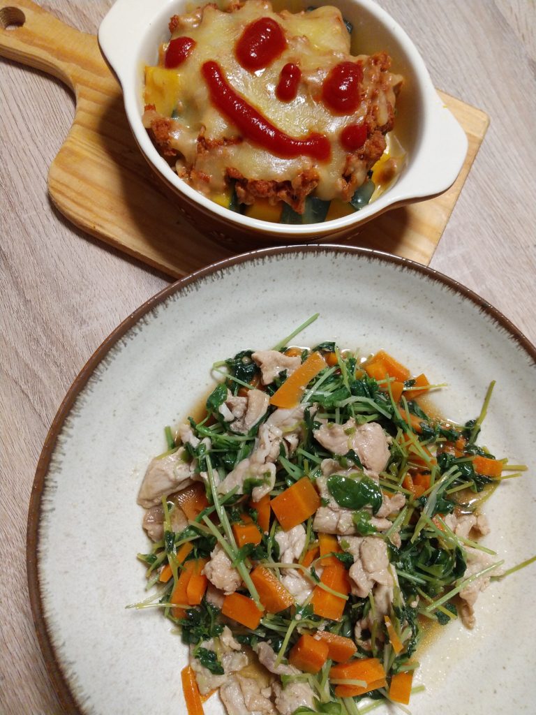 守屋大志の豆苗レシピ