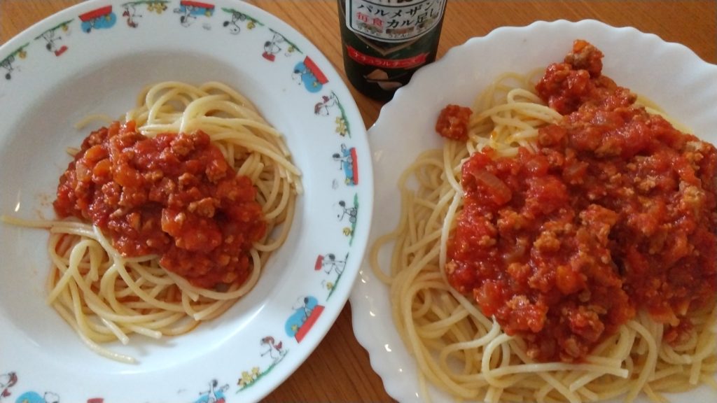 義理の母手作りミートソース