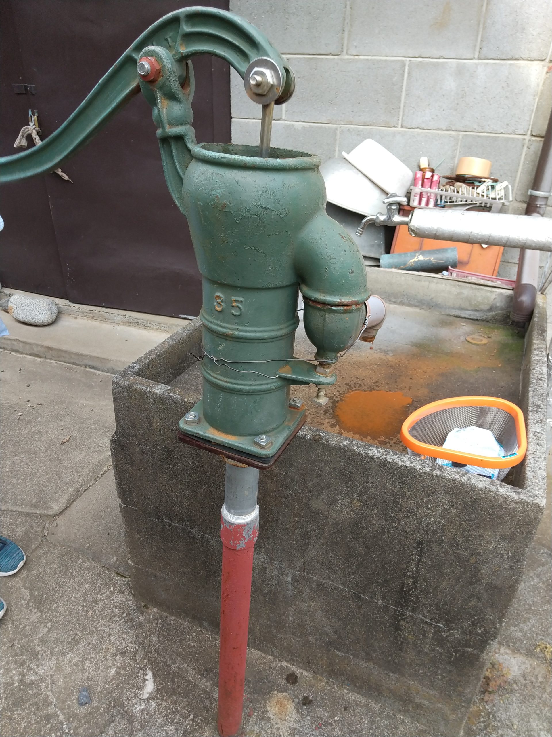 守屋大志の祖父家の井戸