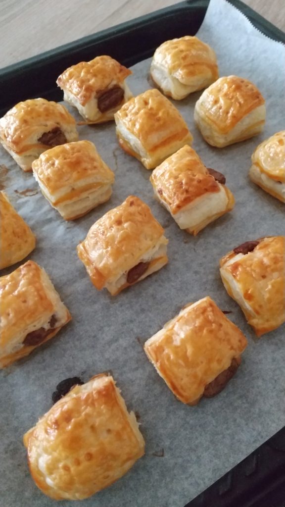 守屋大志のチョコパイ作り焼けた