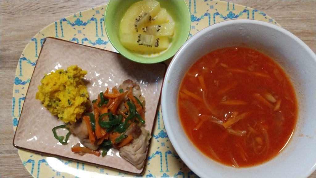 守屋大志のトマトスープメニュー