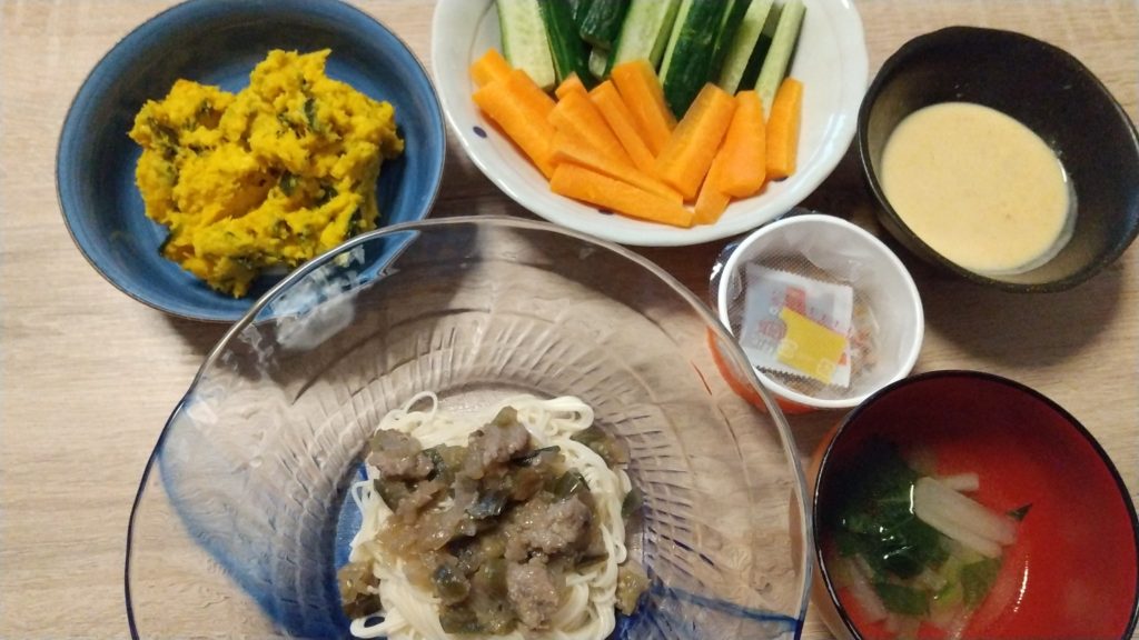 守屋大志の肉味噌そうめん